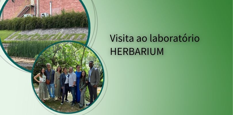 Vice-presidente da SBCCP visita o laboratório farmacêutico Herbarium