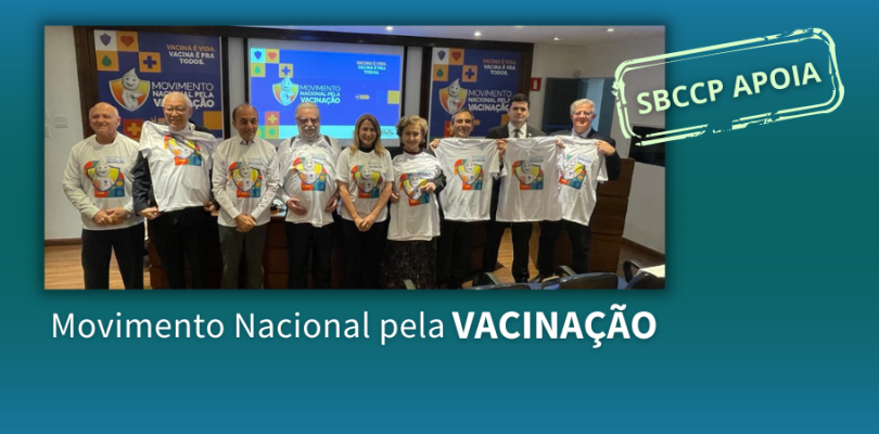SBCCP em apoio ao Movimento Nacional pela Vacinação 