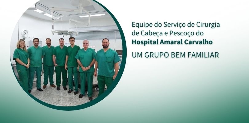 Quando a cirurgia de cabeça e pescoço está na veia familiar