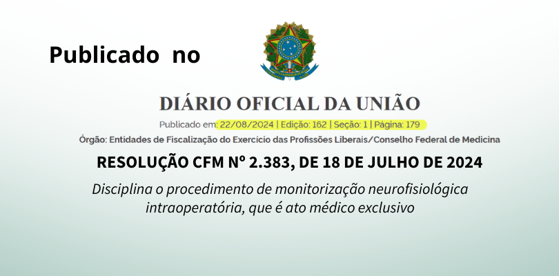 RESOLUÇÃO CFM Nº 2.383, DE 18 DE JULHO DE 2024